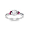 Load image into Gallery viewer, twisted-split-cushion-cut-vine-engagement-ring-with-pink-sapphire-in-white-gold-FDENR3211CURGSADRPIANGLE3-NL-WG