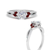 Load image into Gallery viewer, twisted-split-cushion-cut-vine-engagement-ring-with-ruby-in-white-gold-FDENR3211CURGRUDRANGLE3-NL-WG