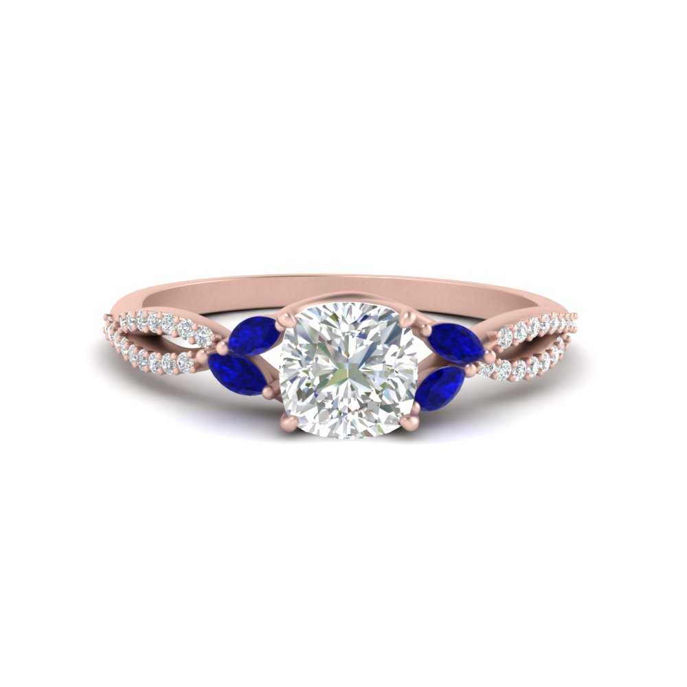twisted-split-cushion-cut-vine-engagement-ring-with-sapphire-in-rose-gold-FDENR3211CURGSABLANGLE3-NL-RG