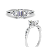 Load image into Gallery viewer, twisted-split-emerald-cut-vine-engagement-ring-in-white-gold-FDENR3211EMRANGLE3-NL-WG
