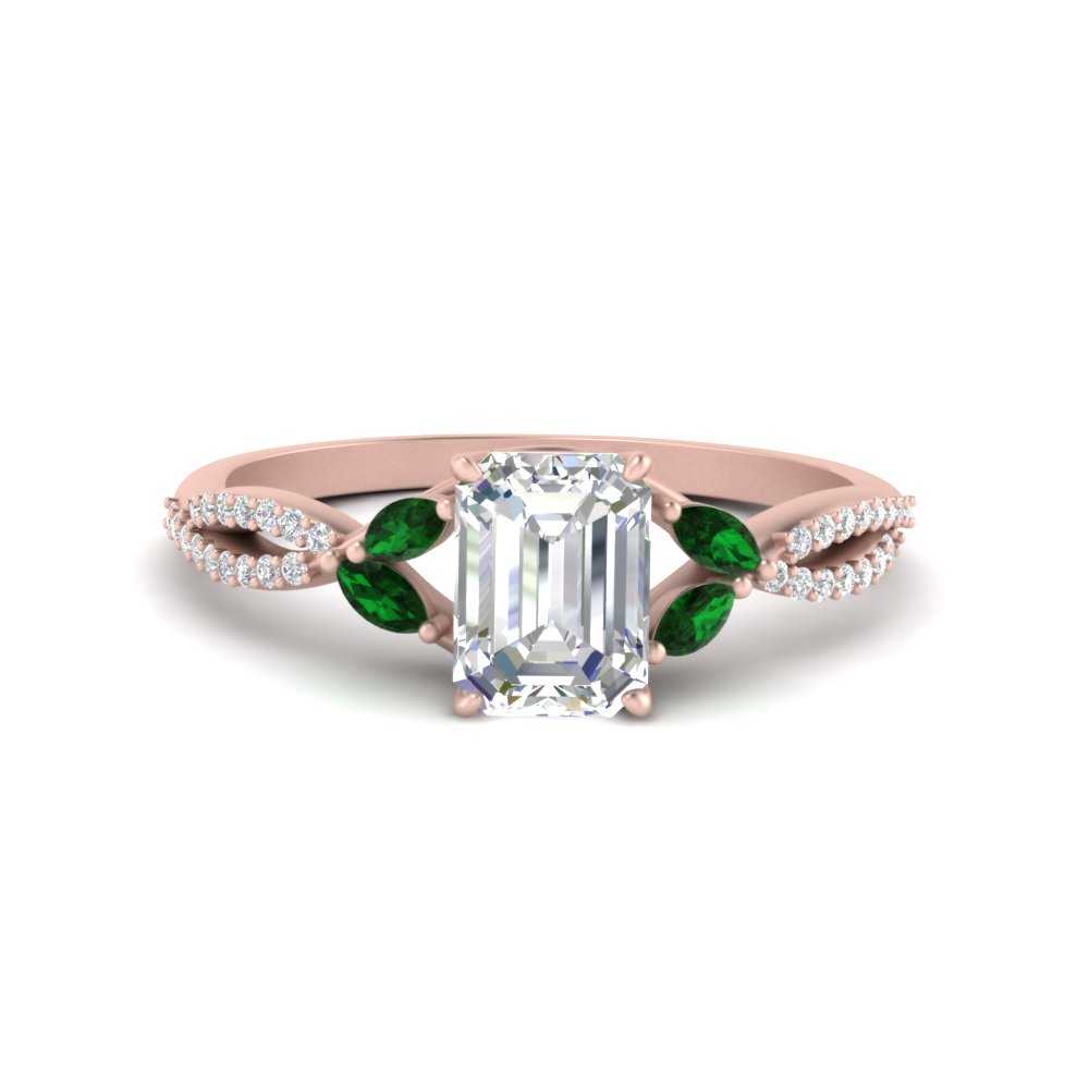 twisted-split-emerald-cut-vine-engagement-ring-with-emerald-in-rose-gold-FDENR3211EMRGEMGRANGLE3-NL-RG