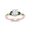 Load image into Gallery viewer, twisted-split-emerald-cut-vine-engagement-ring-with-emerald-in-rose-gold-FDENR3211EMRGEMGRANGLE3-NL-RG