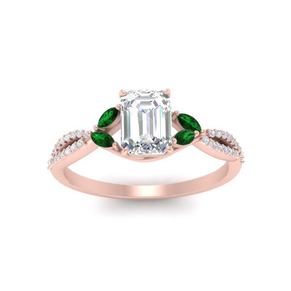 twisted-split-emerald-cut-vine-engagement-ring-with-emerald-in-rose-gold-FDENR3211EMRGEMGRANGLE3-NL-RG
