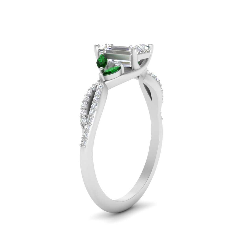 twisted-split-emerald-cut-vine-engagement-ring-with-emerald-in-white-gold-FDENR3211EMRGEMGRANGLE3-NL-WG