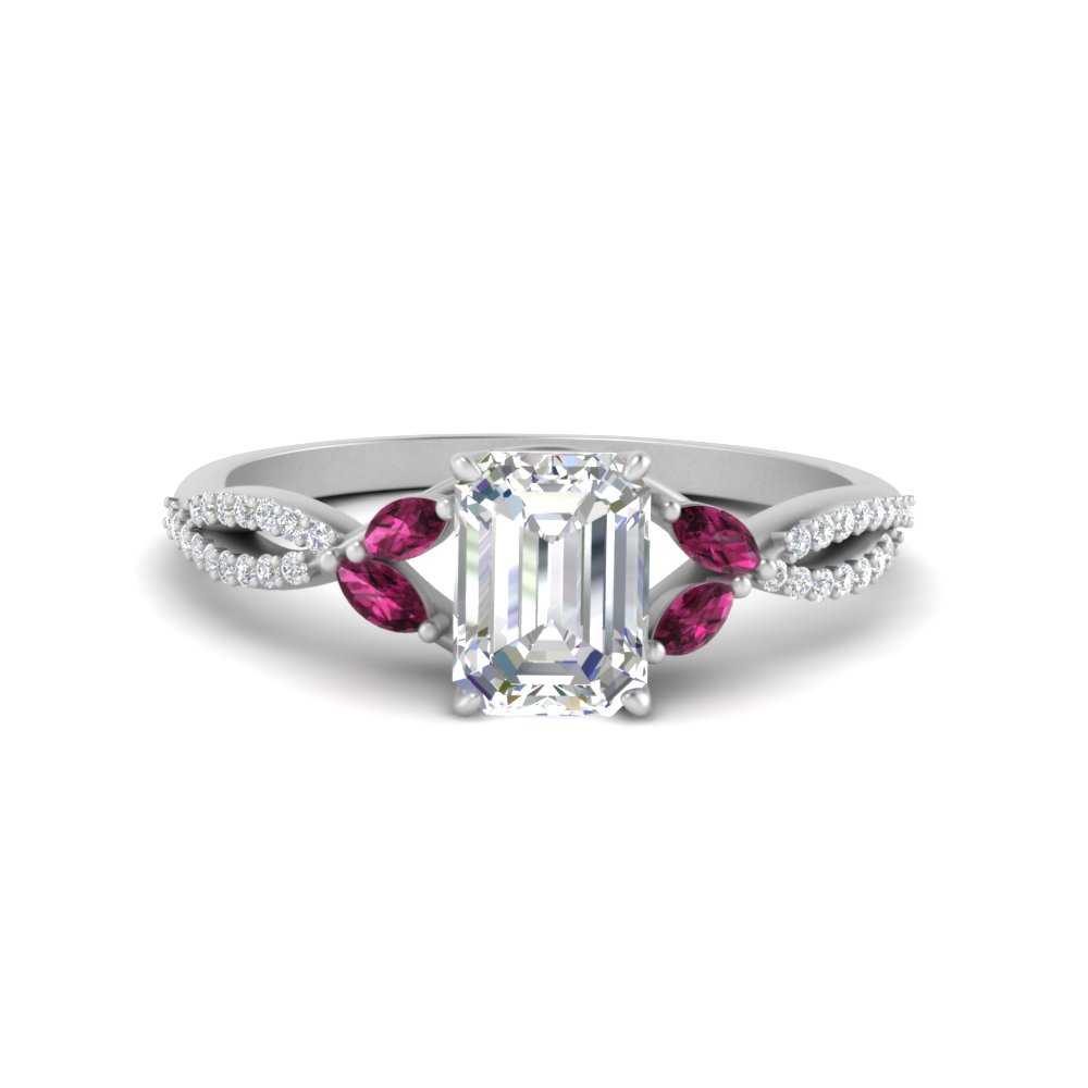 twisted-split-emerald-cut-vine-engagement-ring-with-pink-sapphire-in-white-gold-FDENR3211EMRGSADRPIANGLE3-NL-WG