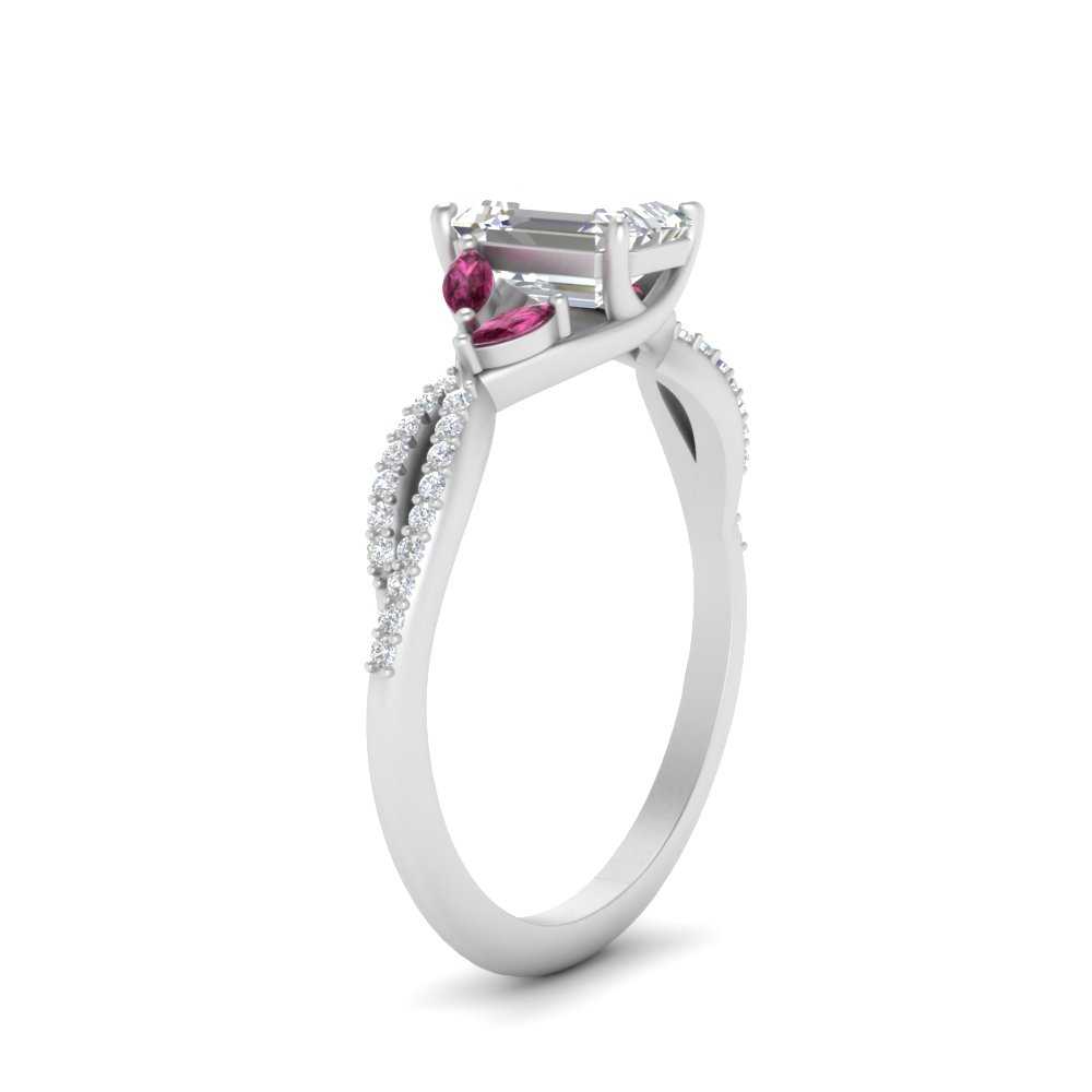 twisted-split-emerald-cut-vine-engagement-ring-with-pink-sapphire-in-white-gold-FDENR3211EMRGSADRPIANGLE3-NL-WG
