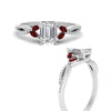 Load image into Gallery viewer, twisted-split-emerald-cut-vine-engagement-ring-with-ruby-in-white-gold-FDENR3211EMRGRUDRANGLE3-NL-WG