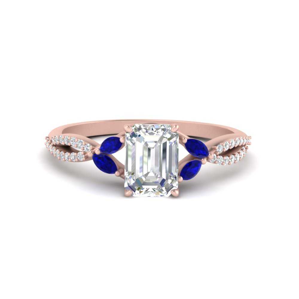 twisted-split-emerald-cut-vine-engagement-ring-with-sapphire-in-rose-gold-FDENR3211EMRGSABLANGLE3-NL-RG