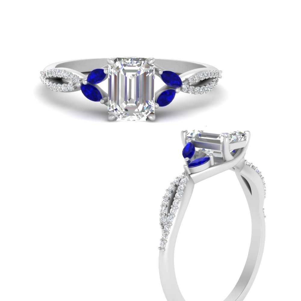 twisted-split-emerald-cut-vine-engagement-ring-with-sapphire-in-white-gold-FDENR3211EMRGSABLANGLE3-NL-WG