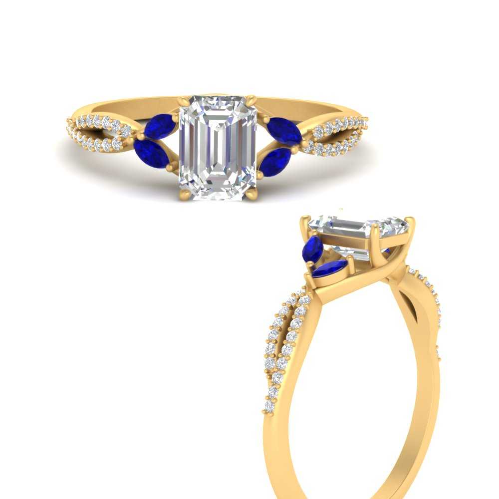 twisted-split-emerald-cut-vine-engagement-ring-with-sapphire-in-yellow-gold-FDENR3211EMRGSABLANGLE3-NL-YG