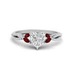 Load image into Gallery viewer, twisted-split-heart-shaped-vine-engagement-ring-with-ruby-in-white-gold-FDENR3211HTRGRUDRANGLE3-NL-WG