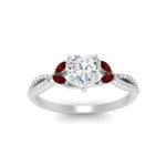 Load image into Gallery viewer, twisted-split-heart-shaped-vine-engagement-ring-with-ruby-in-white-gold-FDENR3211HTRGRUDRANGLE3-NL-WG
