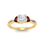 Load image into Gallery viewer, twisted-split-heart-shaped-vine-engagement-ring-with-ruby-in-yellow-gold-FDENR3211HTRGRUDRANGLE3-NL-YG