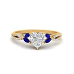 Load image into Gallery viewer, twisted-split-heart-shaped-vine-engagement-ring-with-sapphire-in-yellow-gold-FDENR3211HTRGSABLANGLE3-NL-YG
