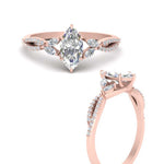Load image into Gallery viewer, twisted-split-marquise-cut-vine-engagement-ring-in-rose-gold-FDENR3211MQRANGLE3-NL-RG
