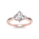 Load image into Gallery viewer, twisted-split-marquise-cut-vine-engagement-ring-in-rose-gold-FDENR3211MQRANGLE3-NL-RG
