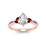 Load image into Gallery viewer, twisted-split-marquise-cut-vine-engagement-ring-with-ruby-in-rose-gold-FDENR3211MQRGRUDRANGLE3-NL-RG
