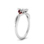 Load image into Gallery viewer, twisted-split-marquise-cut-vine-engagement-ring-with-ruby-in-white-gold-FDENR3211MQRGRUDRANGLE3-NL-WG
