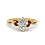 Load image into Gallery viewer, twisted-split-marquise-cut-vine-engagement-ring-with-ruby-in-yellow-gold-FDENR3211MQRGRUDRANGLE3-NL-YG
