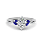 Load image into Gallery viewer, twisted-split-marquise-cut-vine-engagement-ring-with-sapphire-in-white-gold-FDENR3211MQRGSABLANGLE3-NL-WG
