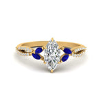 Load image into Gallery viewer, twisted-split-marquise-cut-vine-engagement-ring-with-sapphire-in-yellow-gold-FDENR3211MQRGSABLANGLE3-NL-YG

