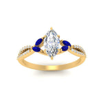 Load image into Gallery viewer, twisted-split-marquise-cut-vine-engagement-ring-with-sapphire-in-yellow-gold-FDENR3211MQRGSABLANGLE3-NL-YG
