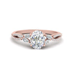 Load image into Gallery viewer, twisted-split-oval-shaped-vine-engagement-ring-in-rose-gold-FDENR3211OVRANGLE3-NL-RG

