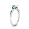 Load image into Gallery viewer, twisted-split-oval-shaped-vine-engagement-ring-with-emerald-in-white-gold-FDENR3211OVRGEMGRANGLE3-NL-WG