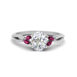 Load image into Gallery viewer, twisted-split-oval-shaped-vine-engagement-ring-with-pink-sapphire-in-white-gold-FDENR3211OVRGSADRPIANGLE3-NL-WG
