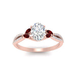 Load image into Gallery viewer, twisted-split-oval-shaped-vine-engagement-ring-with-ruby-in-rose-gold-FDENR3211OVRGRUDRANGLE3-NL-RG
