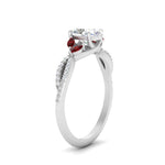 Load image into Gallery viewer, twisted-split-oval-shaped-vine-engagement-ring-with-ruby-in-white-gold-FDENR3211OVRGRUDRANGLE3-NL-WG
