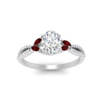 Load image into Gallery viewer, twisted-split-oval-shaped-vine-engagement-ring-with-ruby-in-white-gold-FDENR3211OVRGRUDRANGLE3-NL-WG
