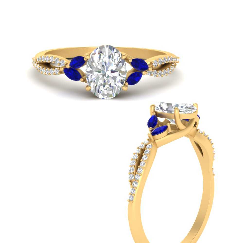 3-carat-oval-lab-diamond-twisted-vine-engagement-ring-with-sapphire-in-yellow-gold-FDENR3211R1-OV-3.50CT-NL-YG