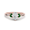 Load image into Gallery viewer, twisted-split-pear-shaped-vine-engagement-ring-with-emerald-in-rose-gold-FDENR3211PERGEMGRANGLE3-NL-RG