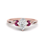 Load image into Gallery viewer, twisted-split-pear-shaped-vine-engagement-ring-with-pink-sapphire-in-rose-gold-FDENR3211PERGSADRPIANGLE3-NL-RG
