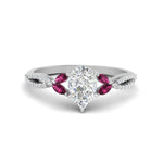 Load image into Gallery viewer, twisted-split-pear-shaped-vine-engagement-ring-with-pink-sapphire-in-white-gold-FDENR3211PERGSADRPIANGLE3-NL-WG
