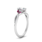 Load image into Gallery viewer, twisted-split-pear-shaped-vine-engagement-ring-with-pink-sapphire-in-white-gold-FDENR3211PERGSADRPIANGLE3-NL-WG
