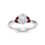 Load image into Gallery viewer, twisted-split-pear-shaped-vine-engagement-ring-with-ruby-in-white-gold-FDENR3211PERGRUDRANGLE3-NL-WG

