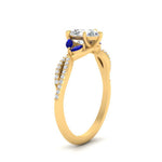 Load image into Gallery viewer, twisted-split-pear-shaped-vine-engagement-ring-with-sapphire-in-yellow-gold-FDENR3211PERGSABLANGLE3-NL-YG
