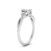 Load image into Gallery viewer, twisted-split-princess-cut-vine-engagement-ring-in-white-gold-FDENR3211PRRANGLE3-NL-WG