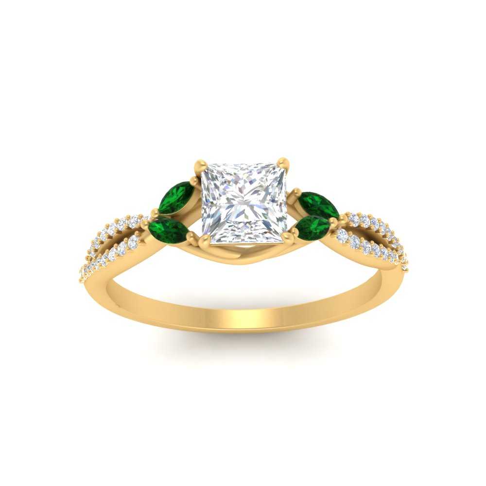 twisted-split-princess-cut-vine-engagement-ring-with-emerald-in-yellow-gold-FDENR3211PRRGEMGRANGLE3-NL-YG