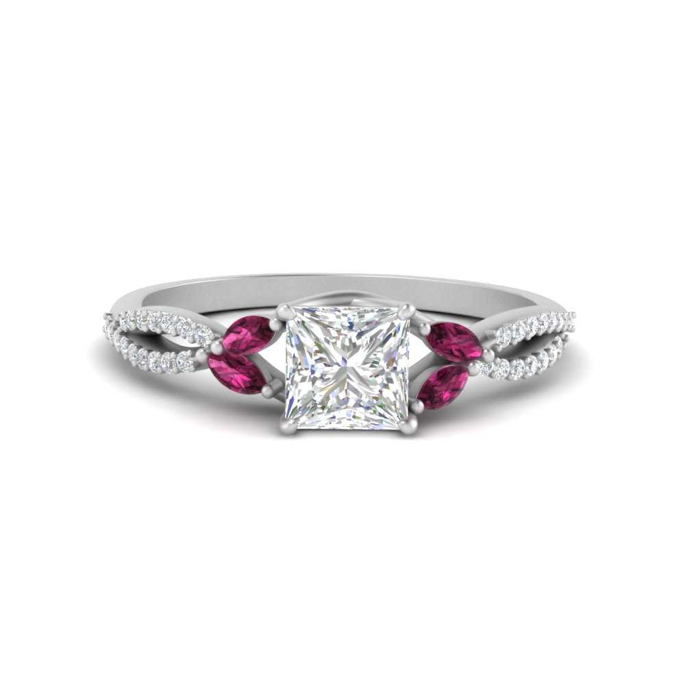 twisted-split-princess-cut-vine-engagement-ring-with-pink-sapphire-in-white-gold-FDENR3211PRRGSADRPIANGLE3-NL-WG