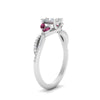 Load image into Gallery viewer, twisted-split-princess-cut-vine-engagement-ring-with-pink-sapphire-in-white-gold-FDENR3211PRRGSADRPIANGLE3-NL-WG