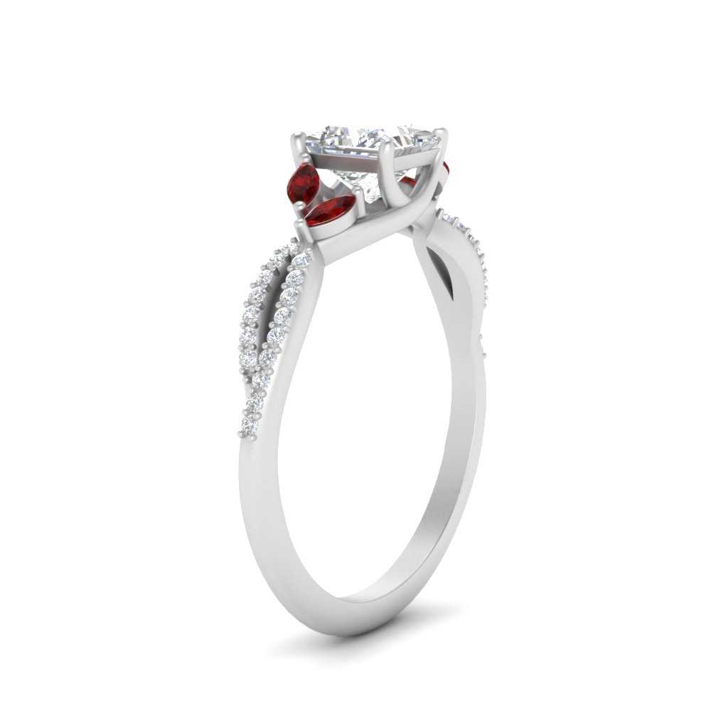 twisted-split-princess-cut-vine-engagement-ring-with-ruby-in-white-gold-FDENR3211PRRGRUDRANGLE3-NL-WG
