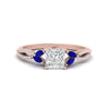 Load image into Gallery viewer, twisted-split-princess-cut-vine-engagement-ring-with-sapphire-in-rose-gold-FDENR3211PRRGSABLANGLE3-NL-RG