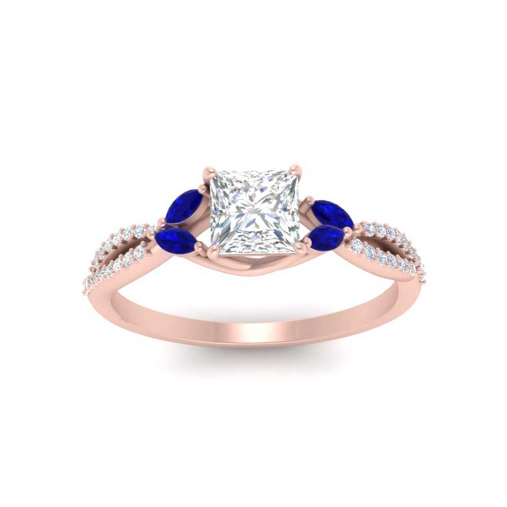 twisted-split-princess-cut-vine-engagement-ring-with-sapphire-in-rose-gold-FDENR3211PRRGSABLANGLE3-NL-RG