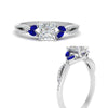 Load image into Gallery viewer, twisted-split-princess-cut-vine-engagement-ring-with-sapphire-in-white-gold-FDENR3211PRRGSABLANGLE3-NL-WG