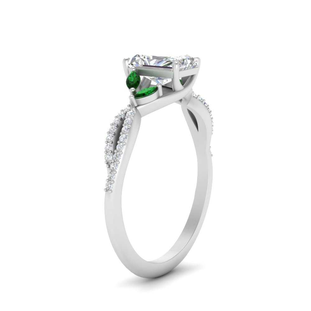 twisted-split-radiant-cut-vine-engagement-ring-with-emerald-in-white-gold-FDENR3211RARGEMGRANGLE3-NL-WG