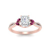 Load image into Gallery viewer, twisted-split-radiant-cut-vine-engagement-ring-with-pink-sapphire-in-rose-gold-FDENR3211RARGSADRPIANGLE3-NL-RG