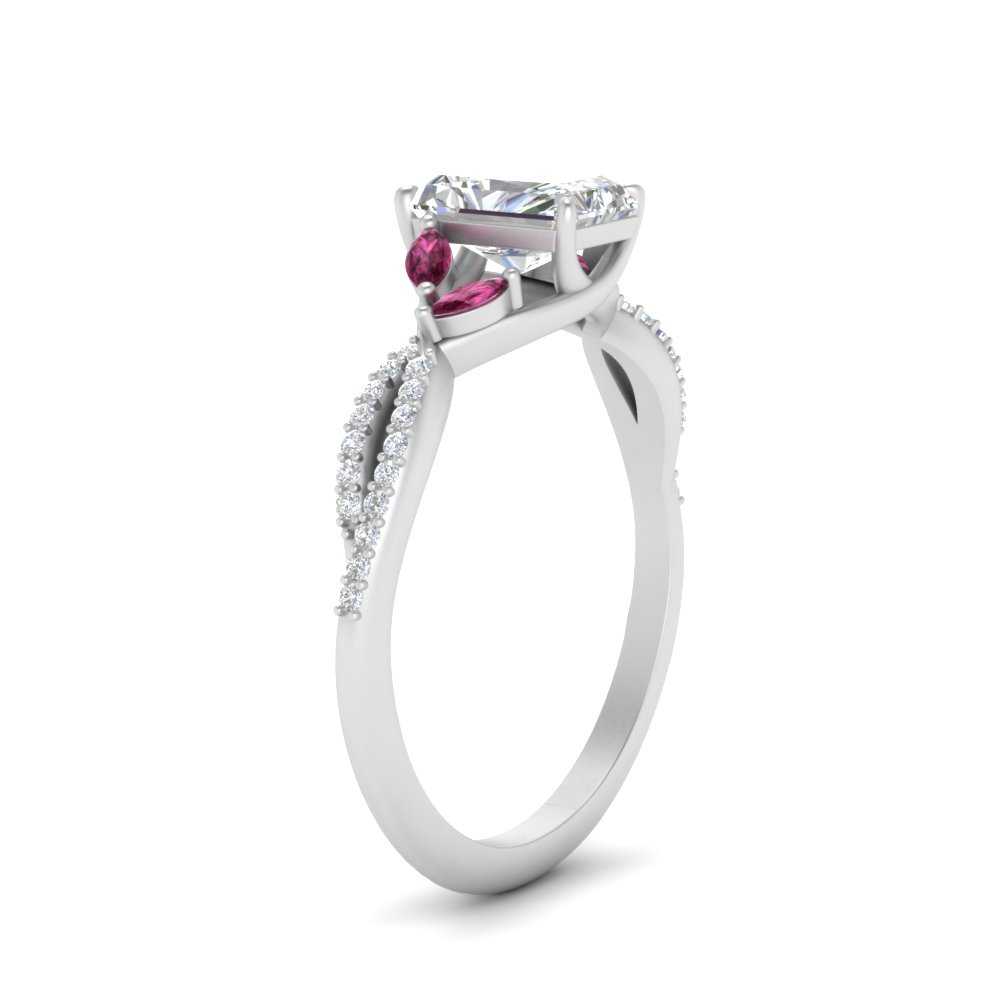 twisted-split-radiant-cut-vine-engagement-ring-with-pink-sapphire-in-white-gold-FDENR3211RARGSADRPIANGLE3-NL-WG